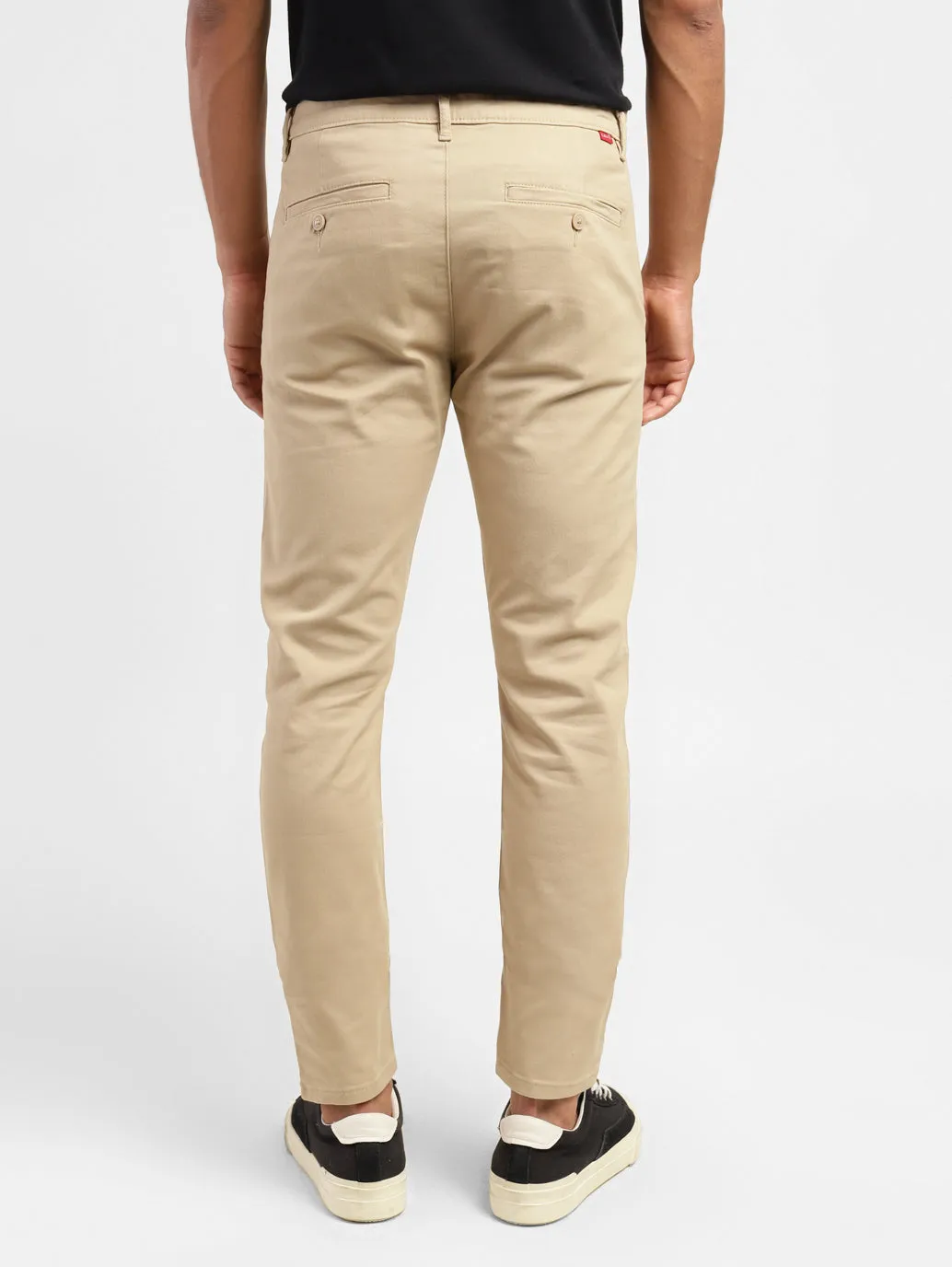 Men's 512 Beige Slim Tapered Fit Chinos