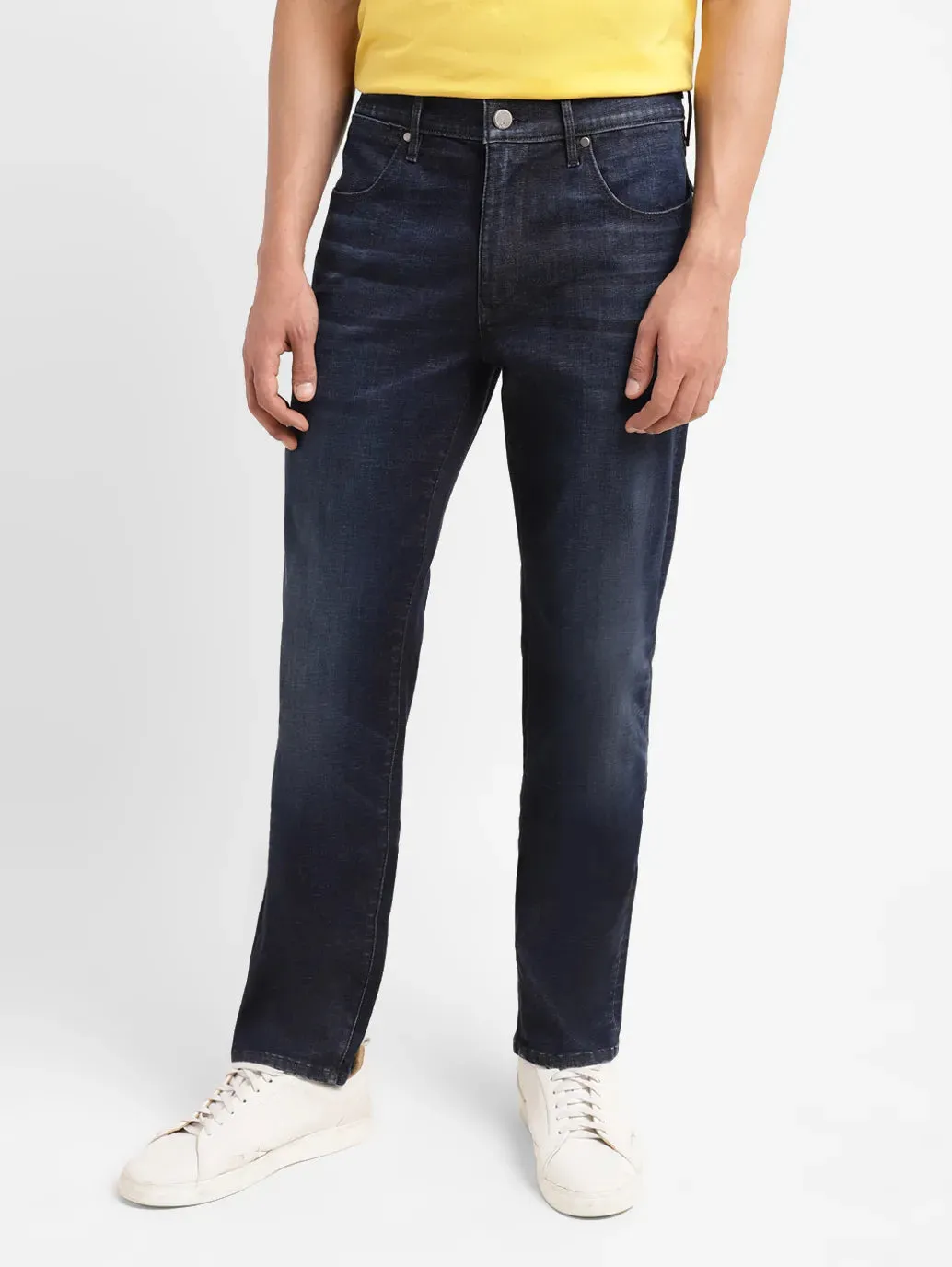 Men's 512 Dark Indigo Slim Tapered Fit Mid Rise Jeans