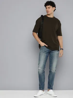 Men's 512 Mid Indigo Slim Tapered Fit Low Rise Jeans