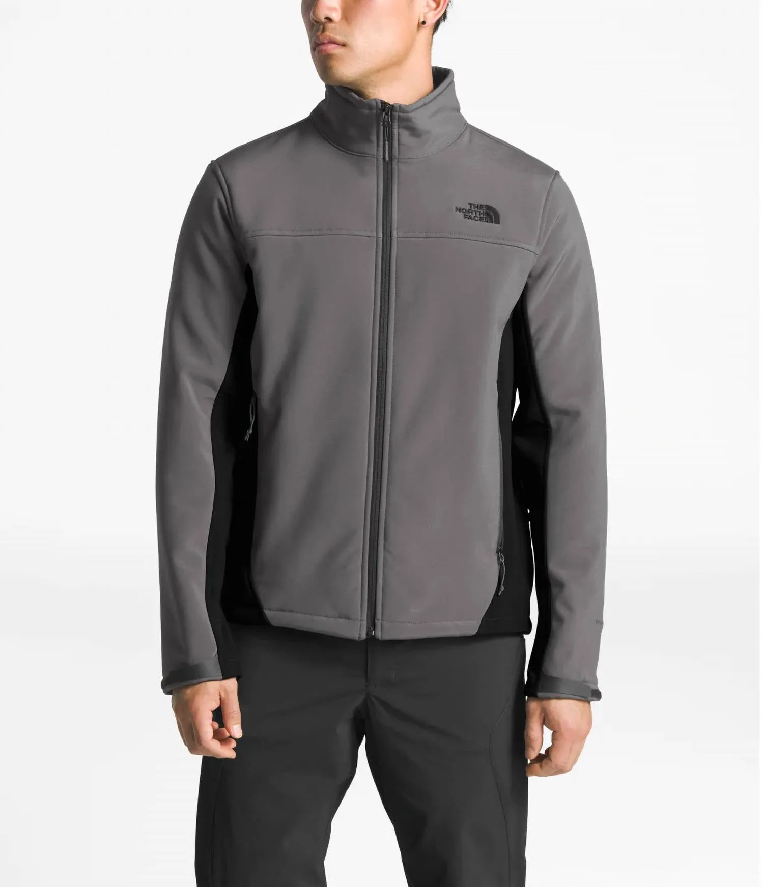 Men's Apex Chromium Thermal Jacket In Asphalt Grey/tnf Black