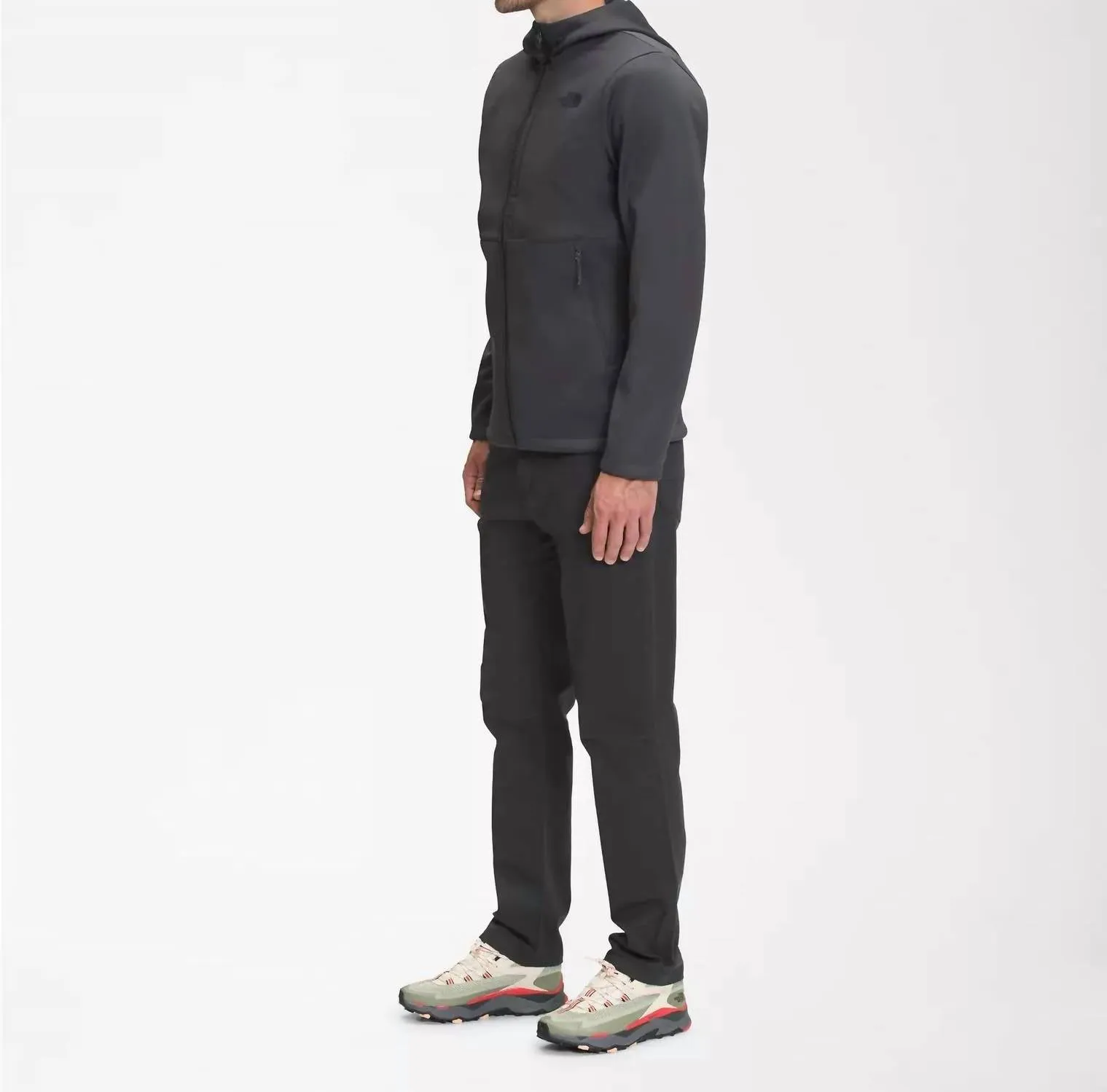 Men’S Apex Quester Hoodie Jacket In Asphalt Grey
