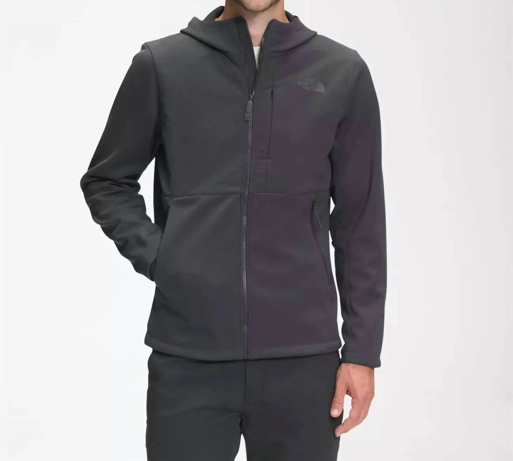 Men’S Apex Quester Hoodie Jacket In Asphalt Grey