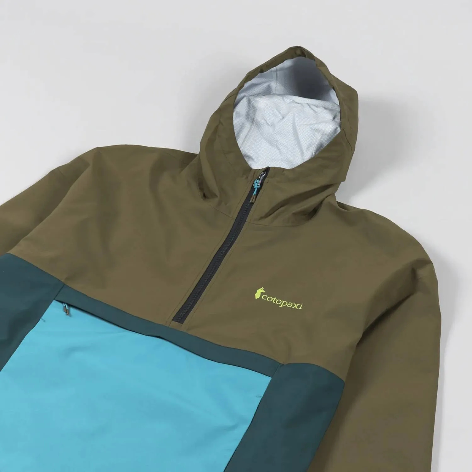 Men's Cielo Rain Anorak Jacket In Oak