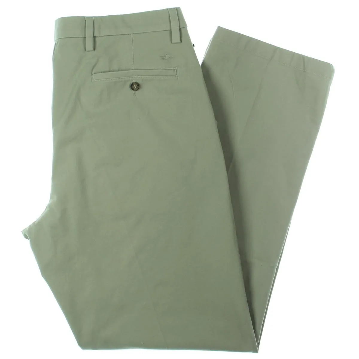 Mens Classic Fit Easy Care Khaki Pants