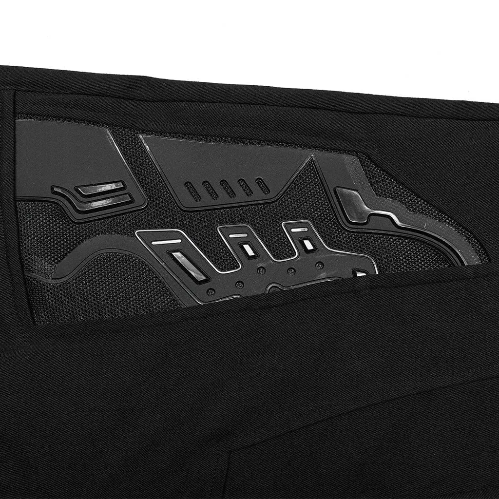 Men's Cyberpunk 3D Amor Patch Pants