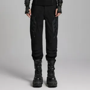 Men's Cyberpunk 3D Amor Patch Pants