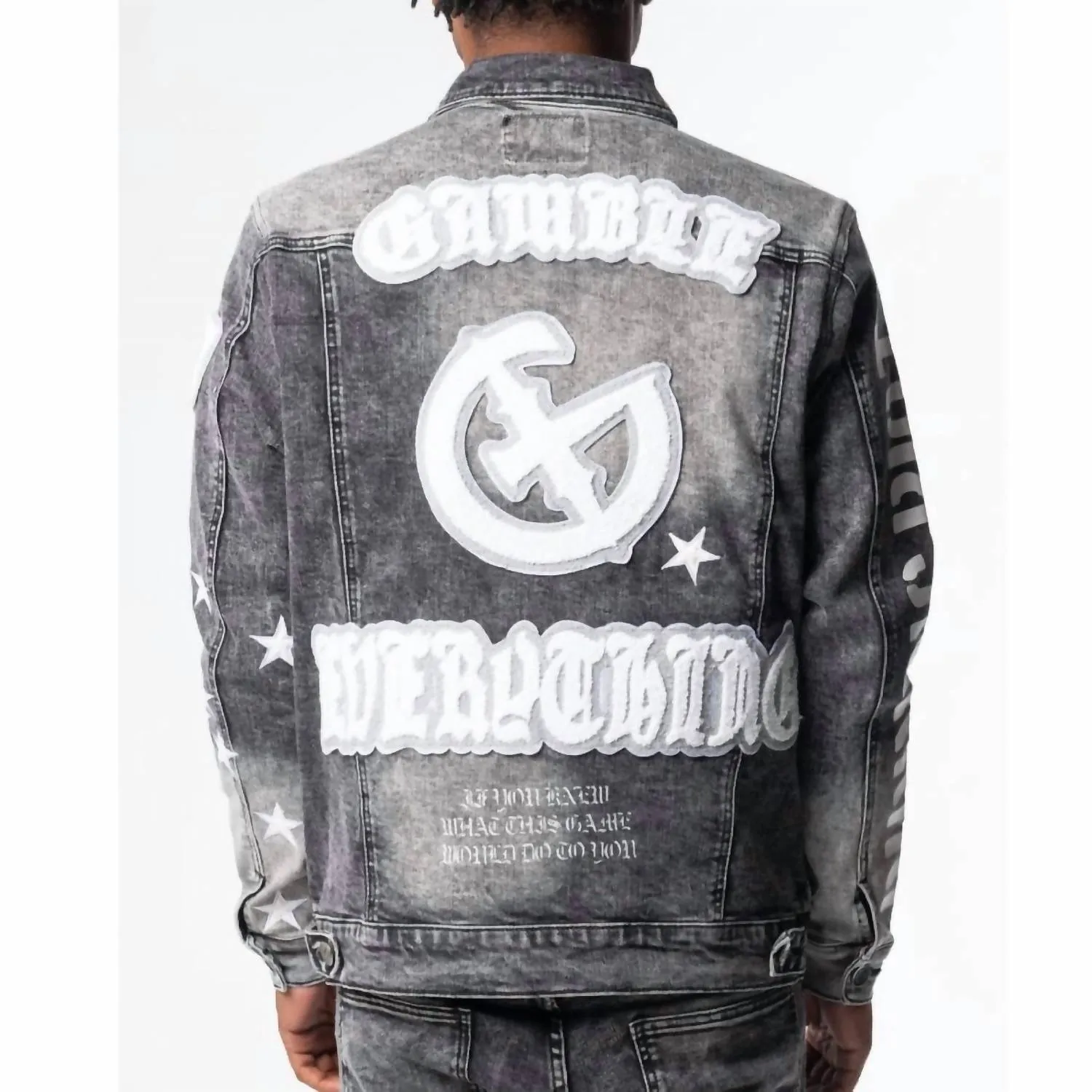 Men's Gamble Everything Jacket In Midnight Wash