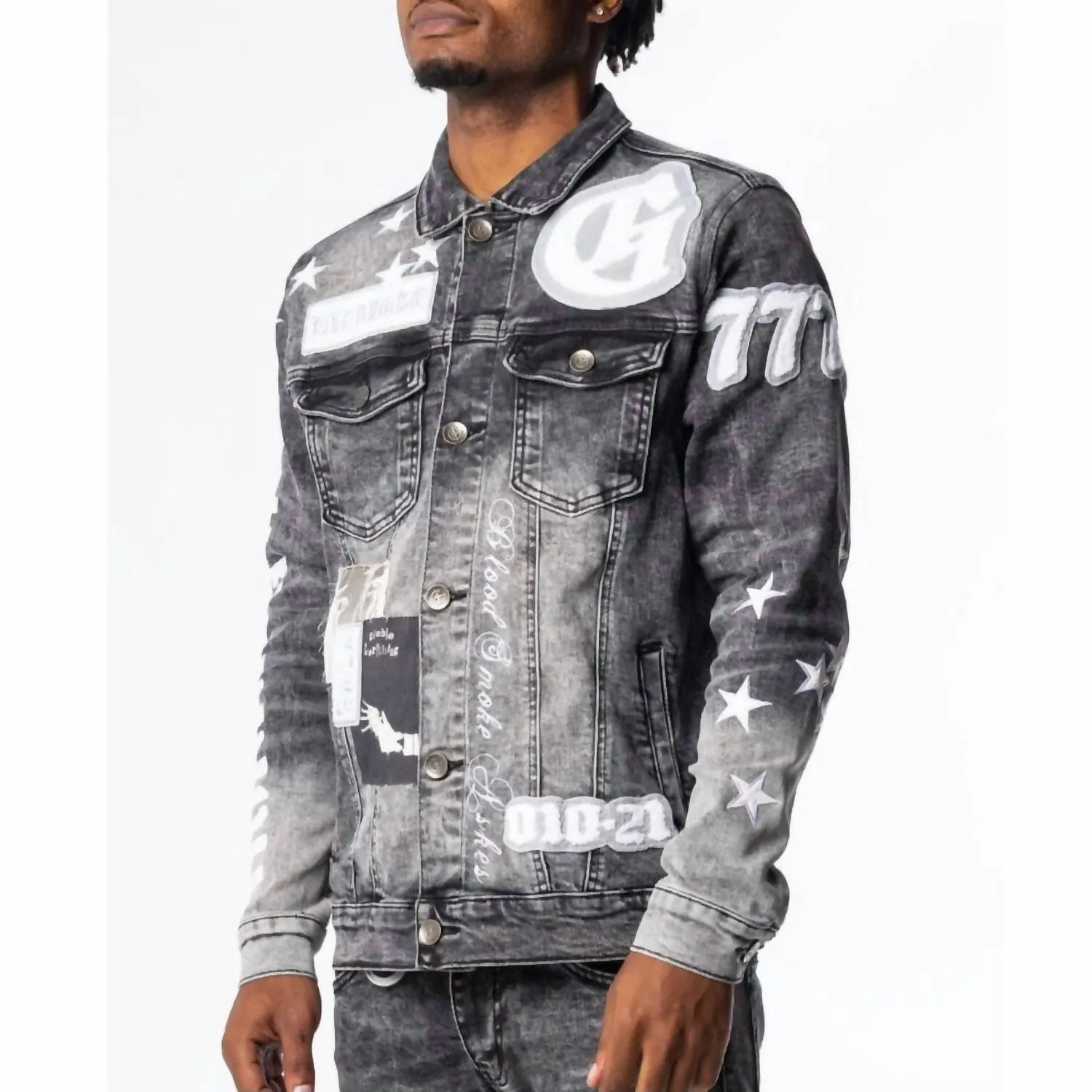 Men's Gamble Everything Jacket In Midnight Wash