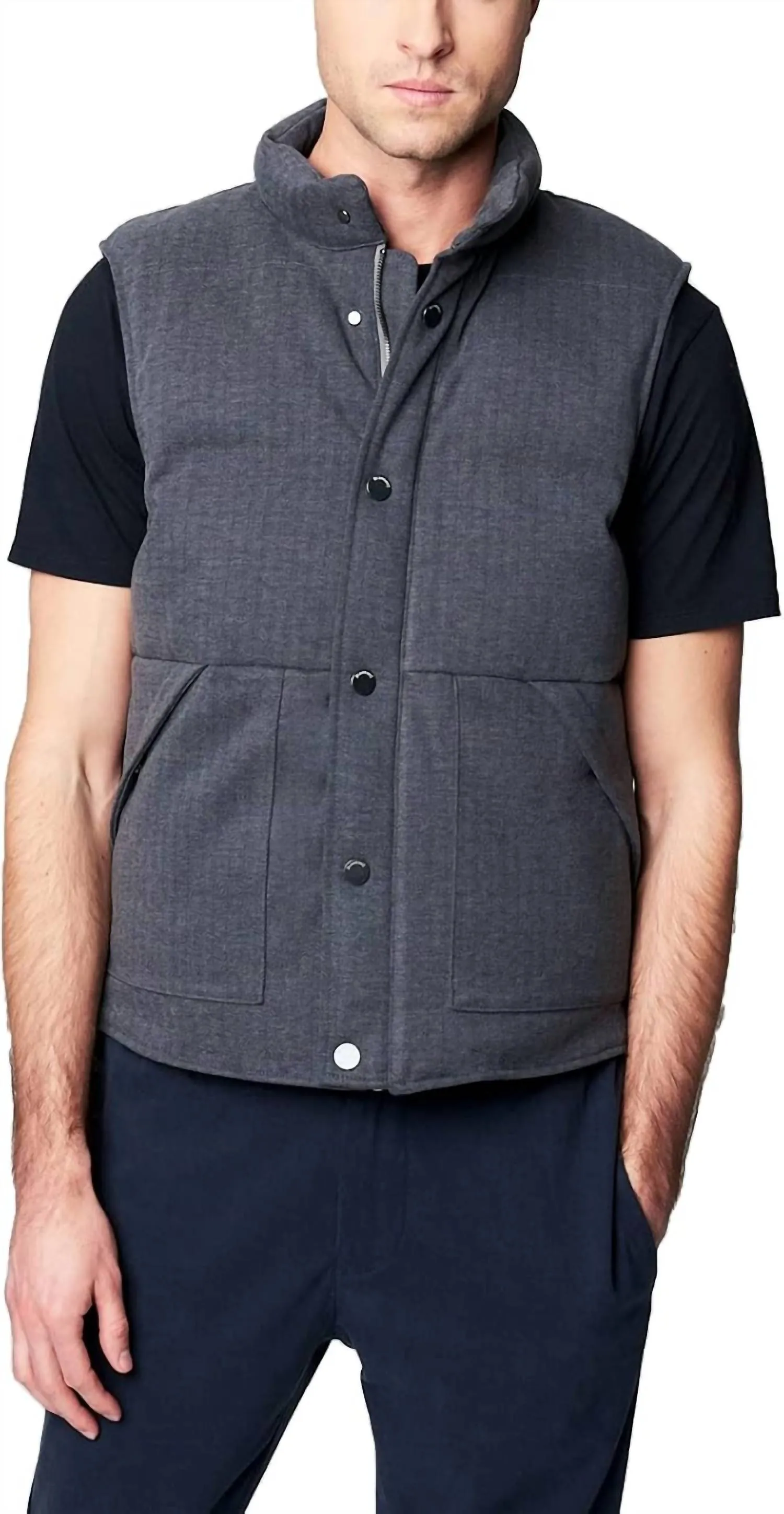 Men's Gibberish Vest In Ghu