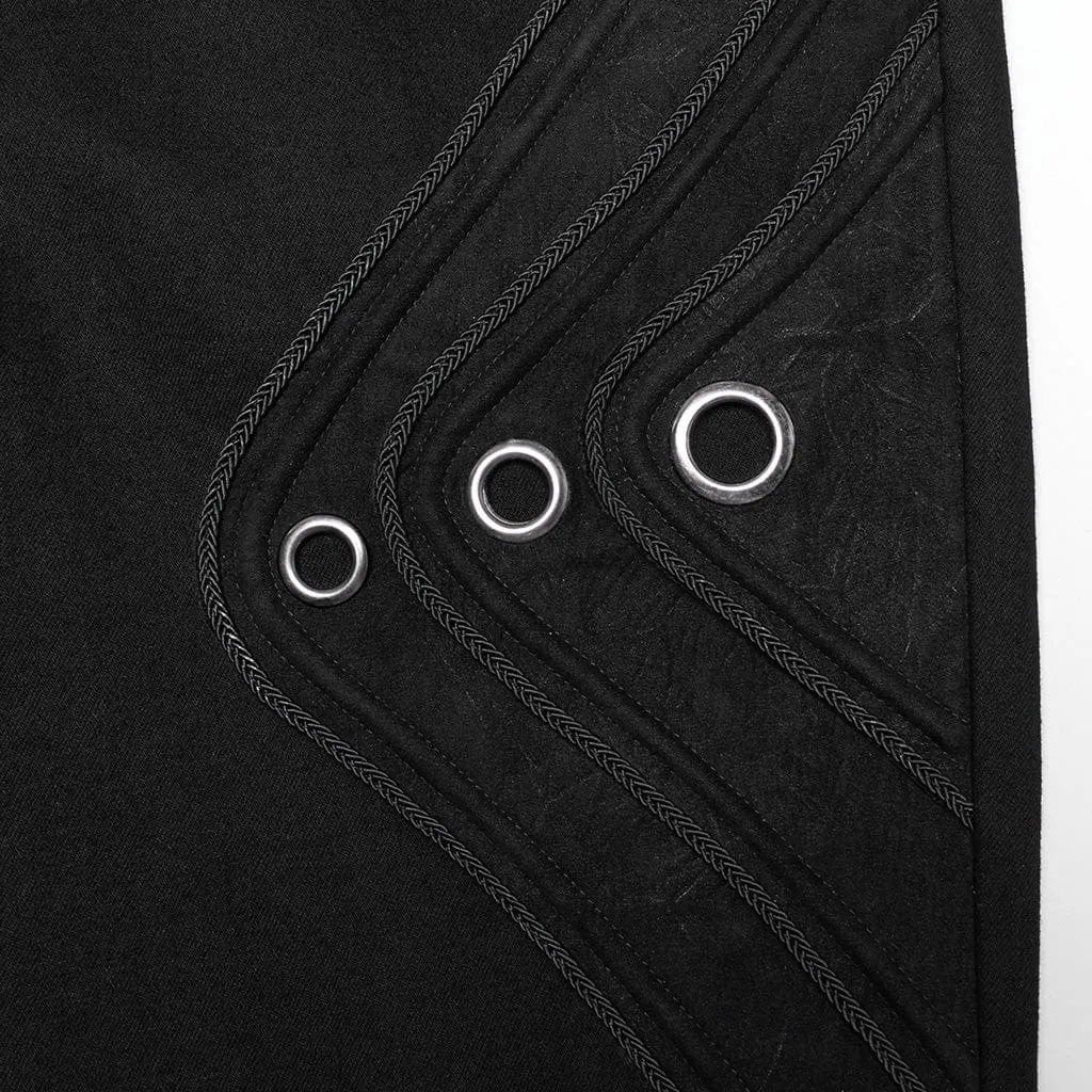 Men's Gothic Ring Skull Pants