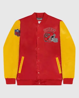 Men's Kansas City Chiefs Varsity Jacket In Red