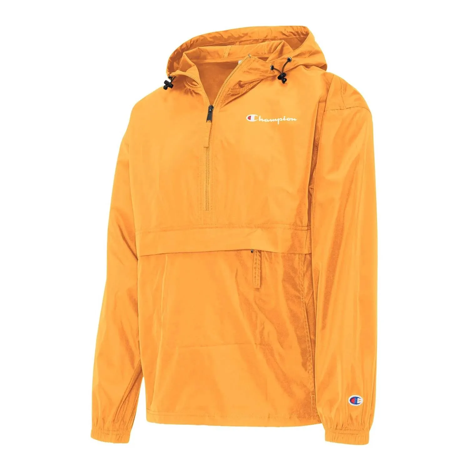 Men's Stadium Packable Windbreaker Jacket In Gold