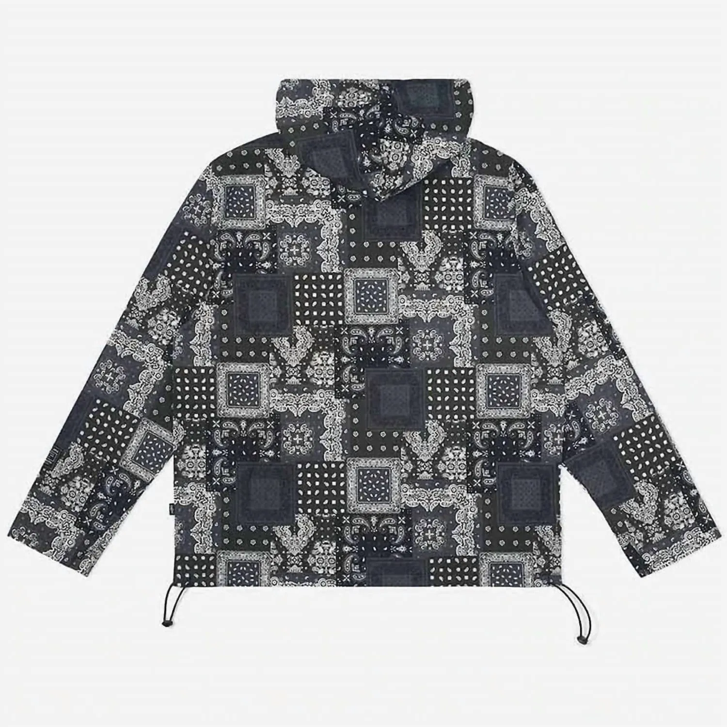 Men's Strapped Up Paisley Jacket In Black/white