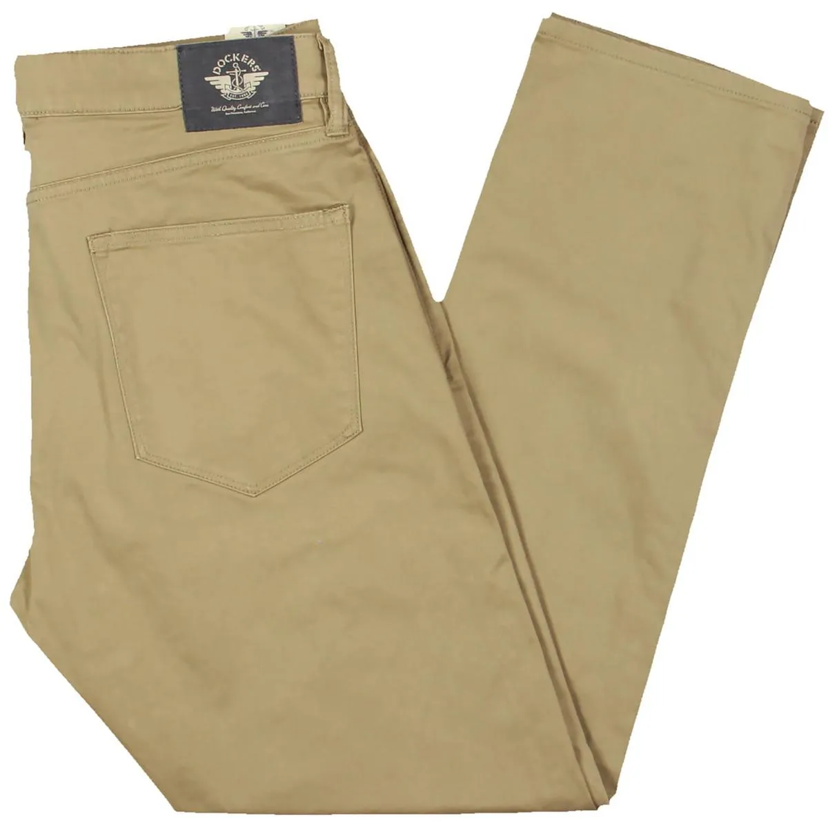 Mens Stretch Cotton Chino Pants