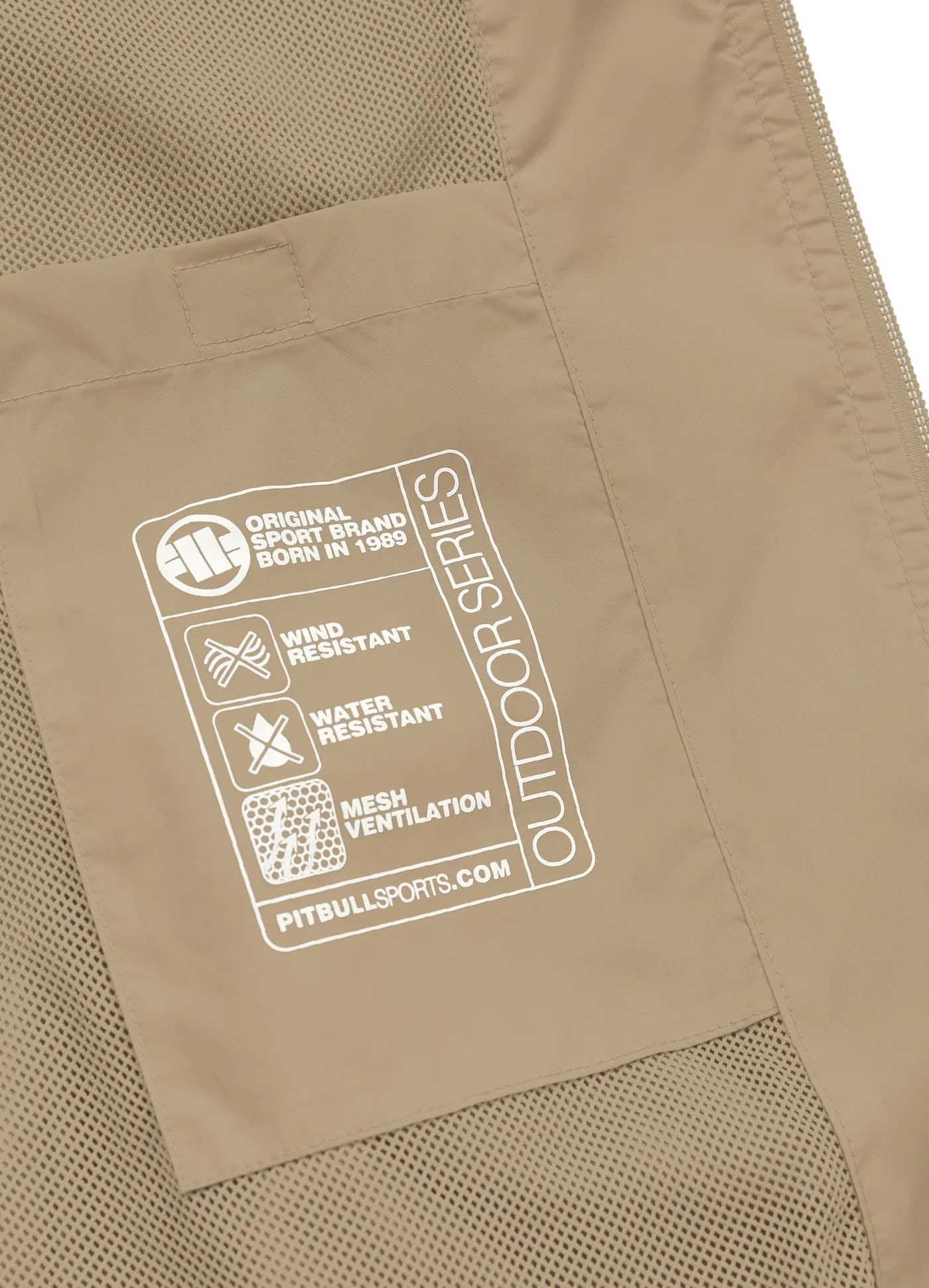 Men's transitional hooded jacket Athletic Logo