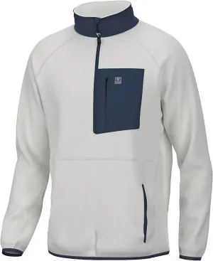 Men's Waypoint Fleece 1/2 Zip Jacket In Egret