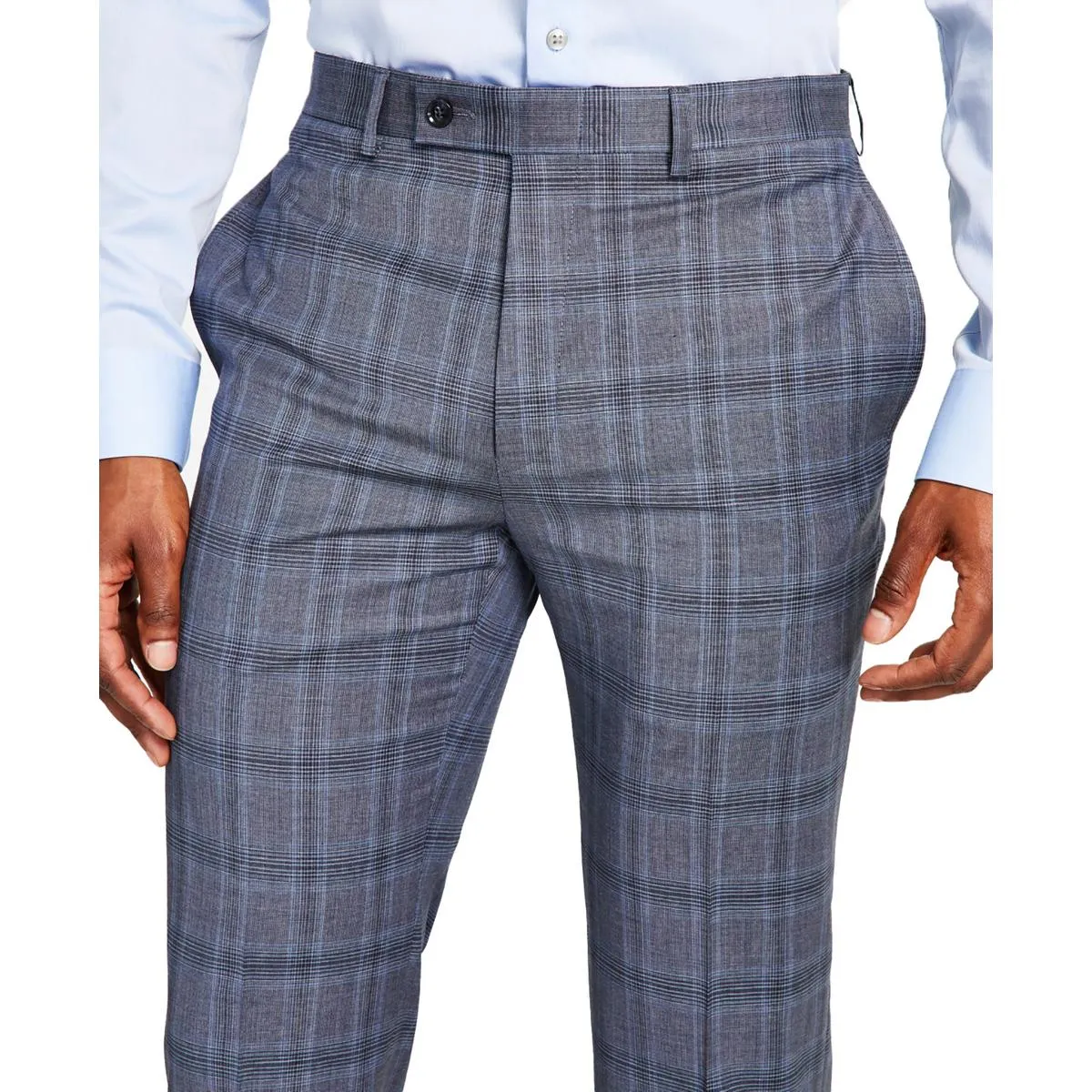Mens Wool Slim Fit Trouser Pants