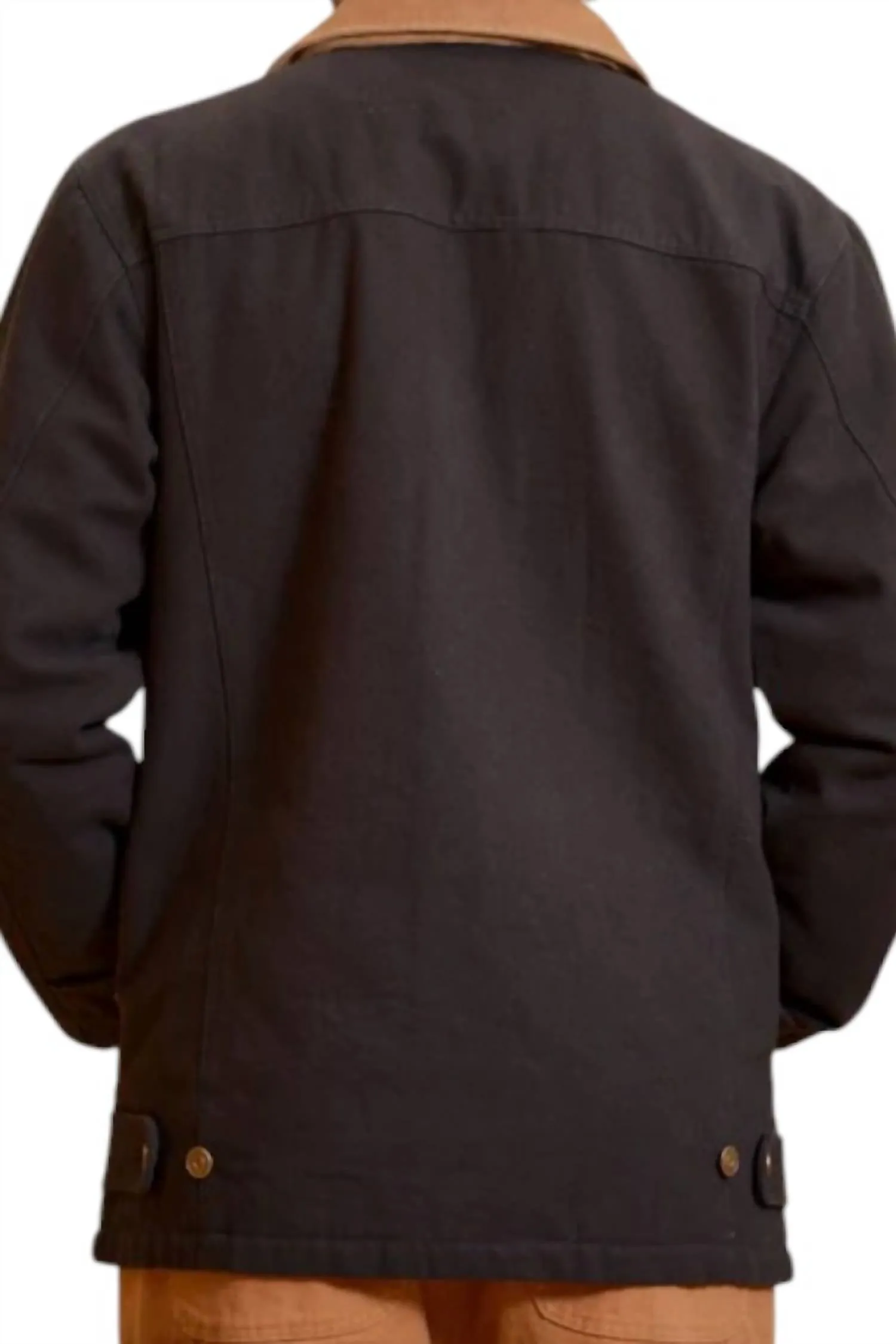 Men's Work Jacket In Black