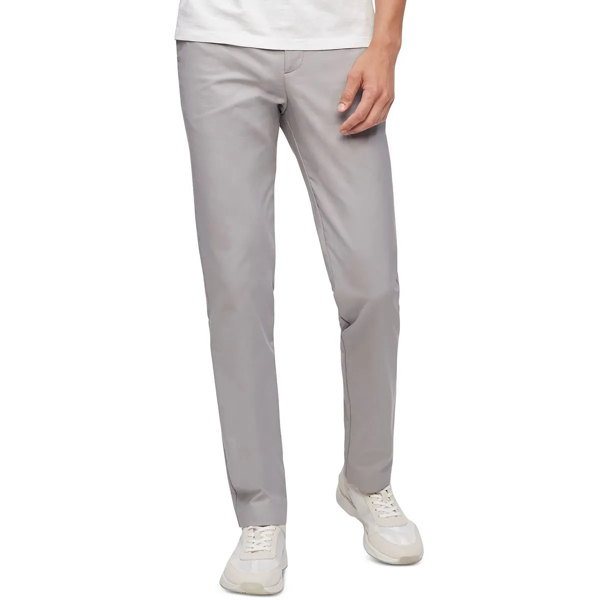 Mens Wrinkle Resistant Stretch Chino Pants