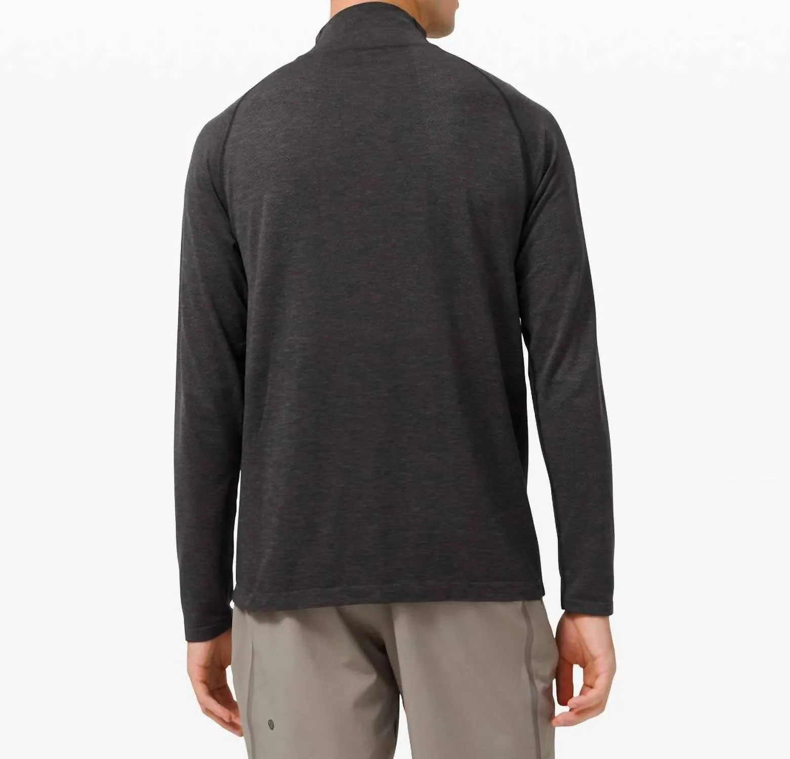 Metal Vent Tech 1/2 Zip 2.0 Sweater In Dark Coal/black