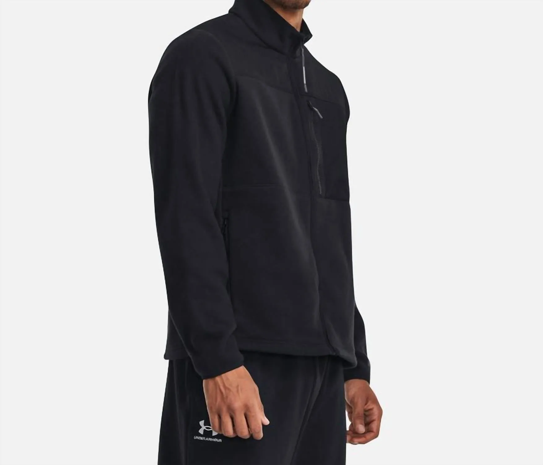 Microfleece Maxx Full Zip In Black
