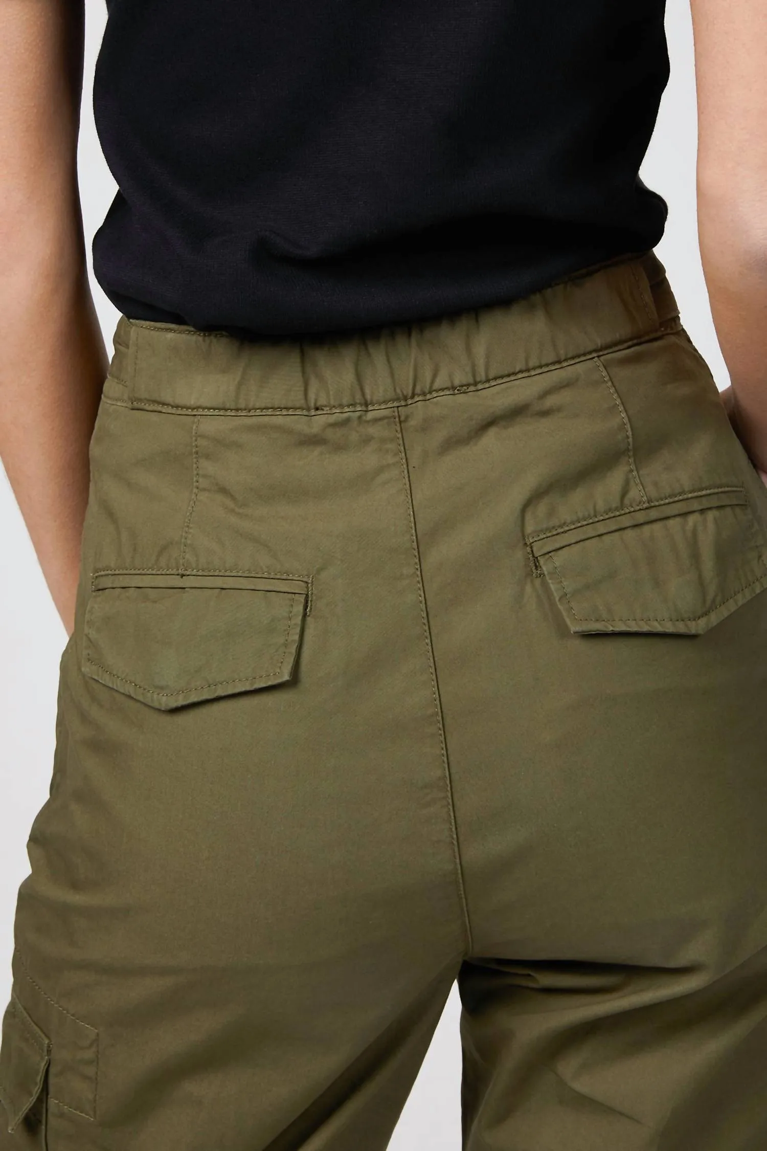 Military Trousers In Army Green