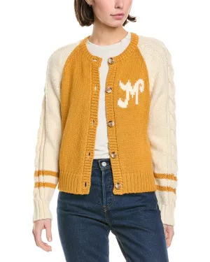 MOTHER Alpaca & Wool-Blend Cardigan
