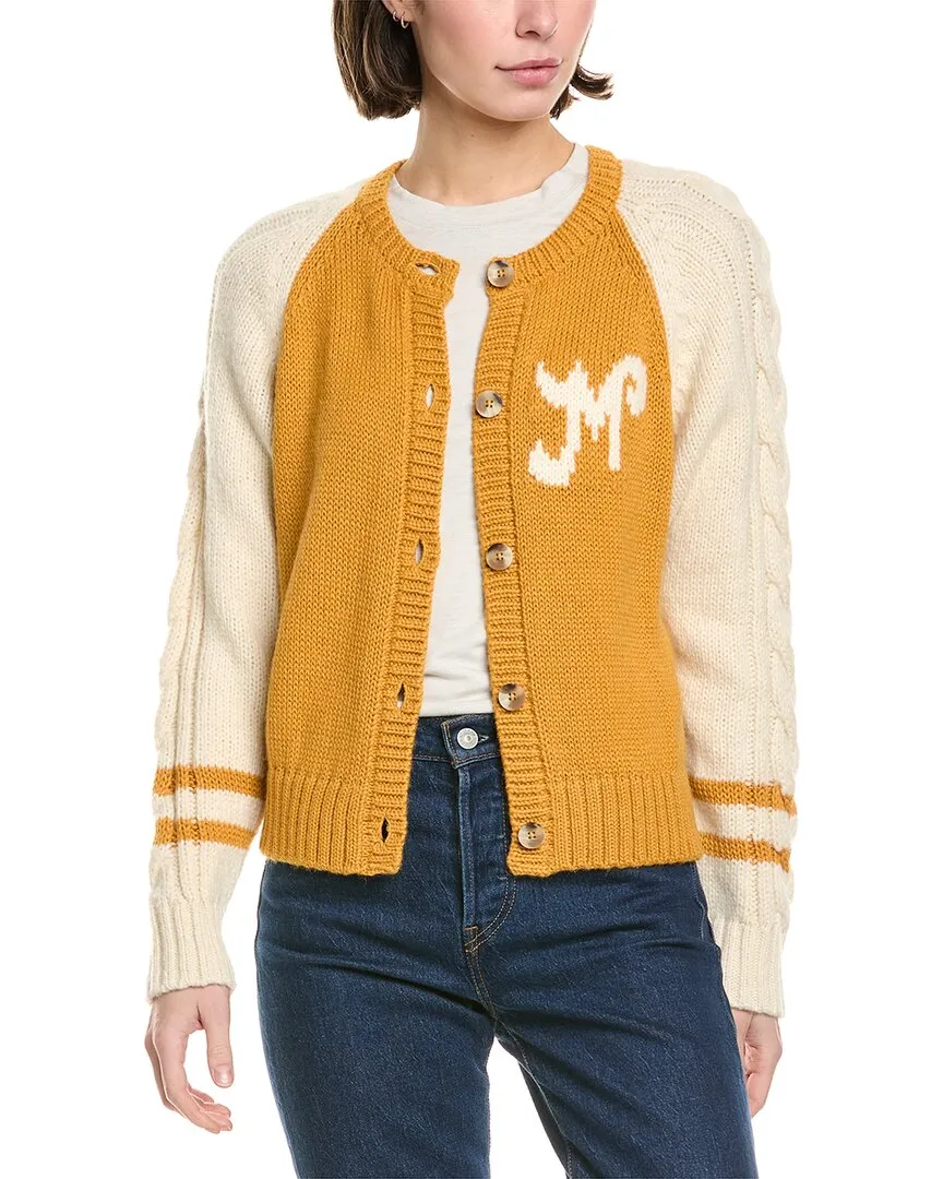 MOTHER Alpaca & Wool-Blend Cardigan
