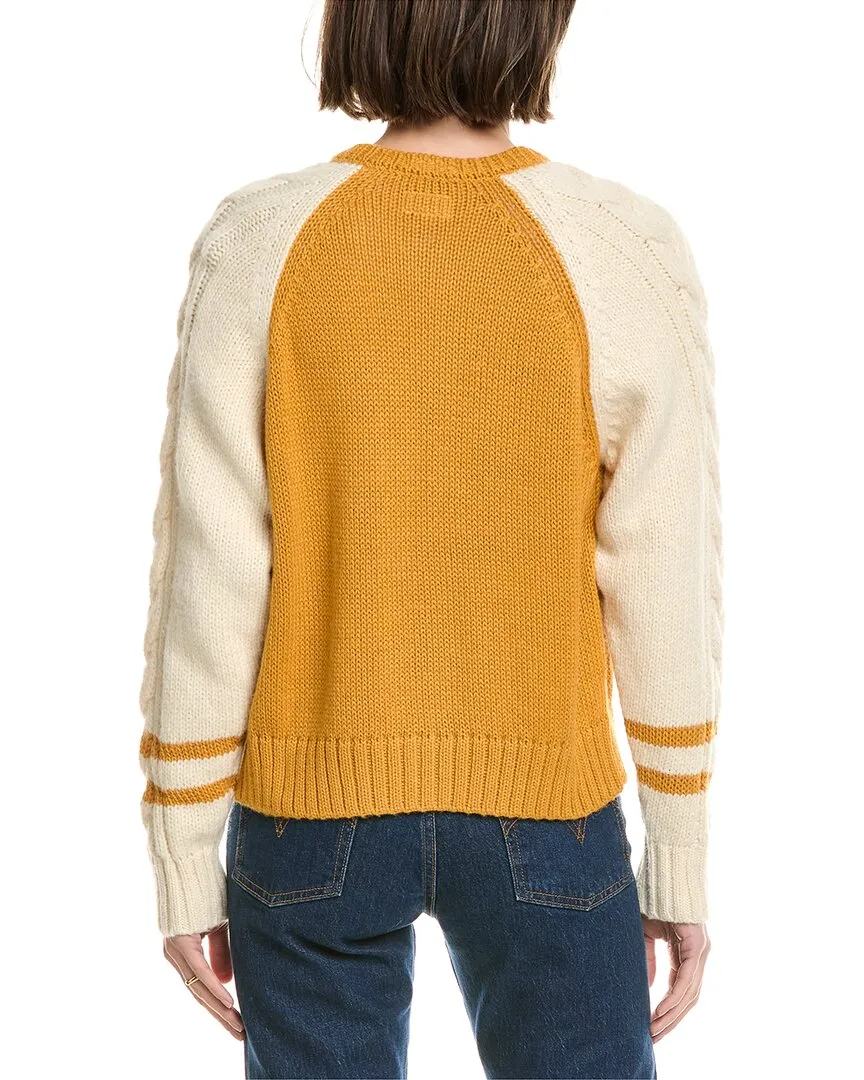 MOTHER Alpaca & Wool-Blend Cardigan