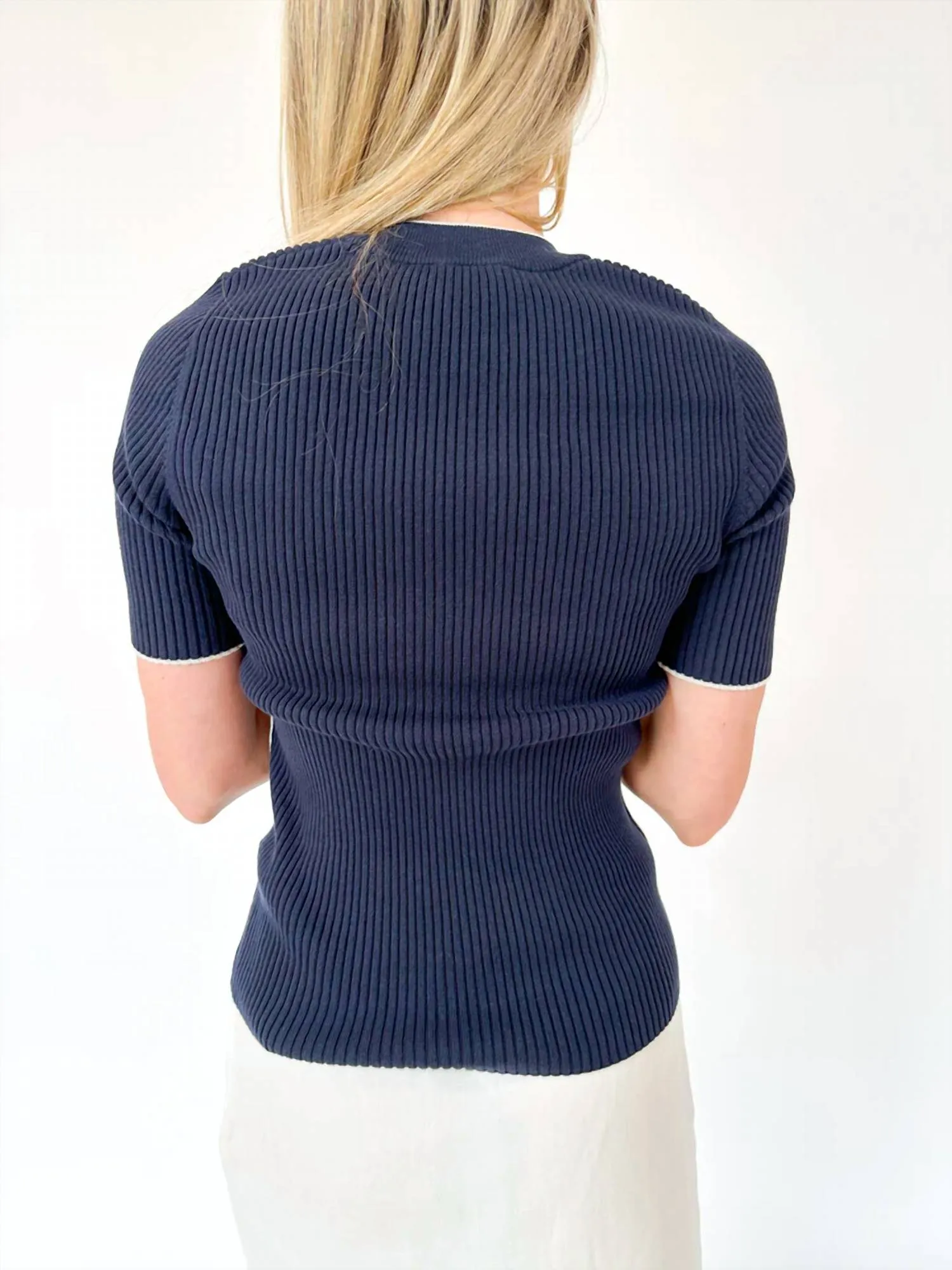 Mozza Sweater In Marine