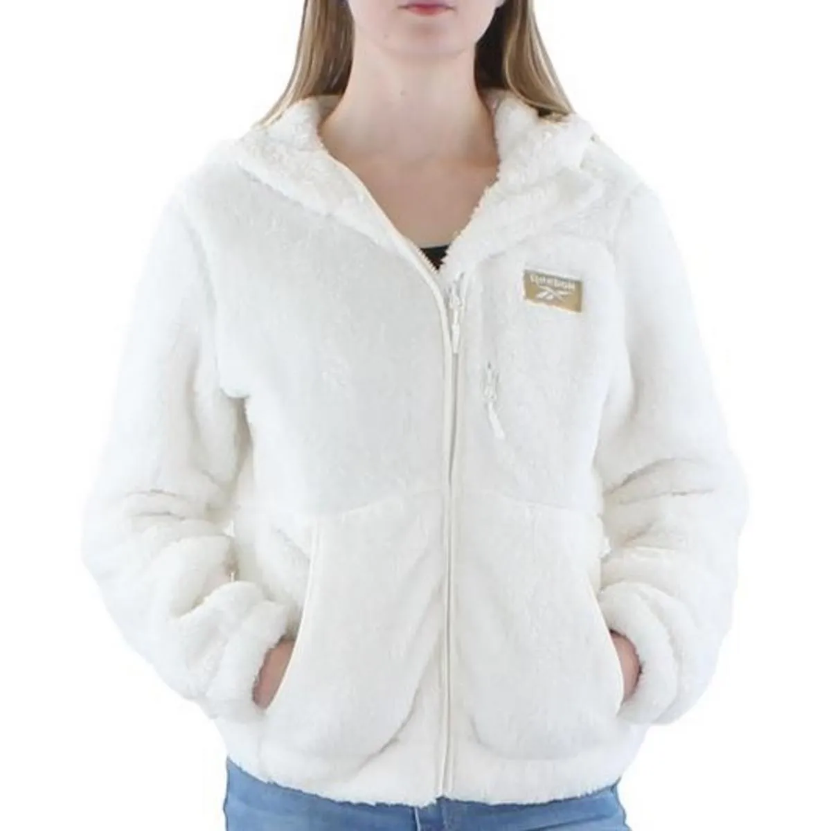 OLRB714EC Womens Fleece Logo Fleece Jacket