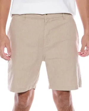 Onia Stretch Canvas Traveler Linen-Blend Short