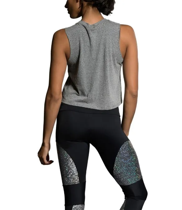 Onzie Hot Yoga Muscle Tank 3019  Mandala Grey