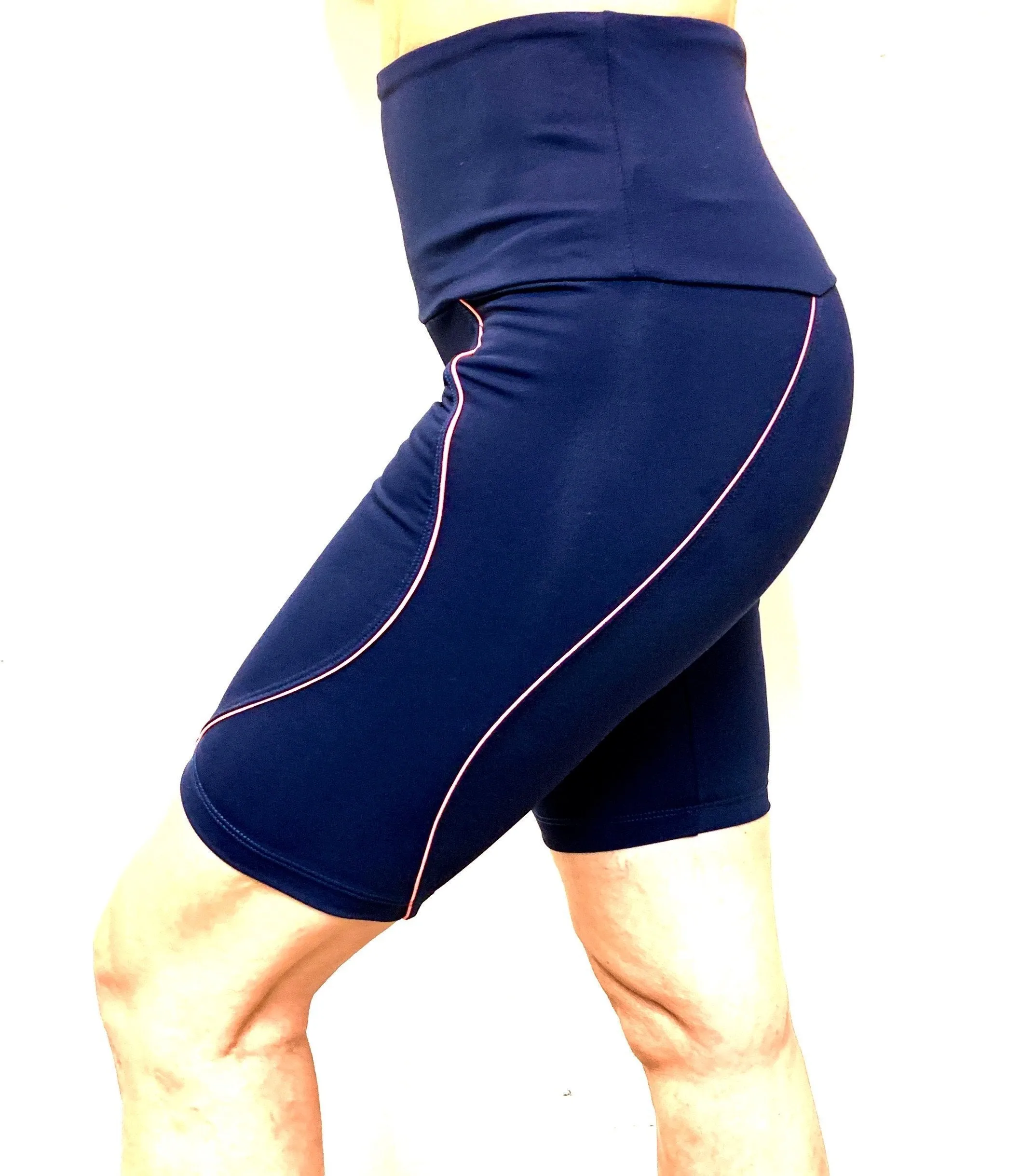 Onzie Hyper Beam Short 2232 Navy/ Peach