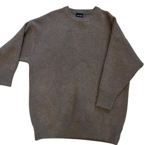 Oversized Sweater In Cocoa