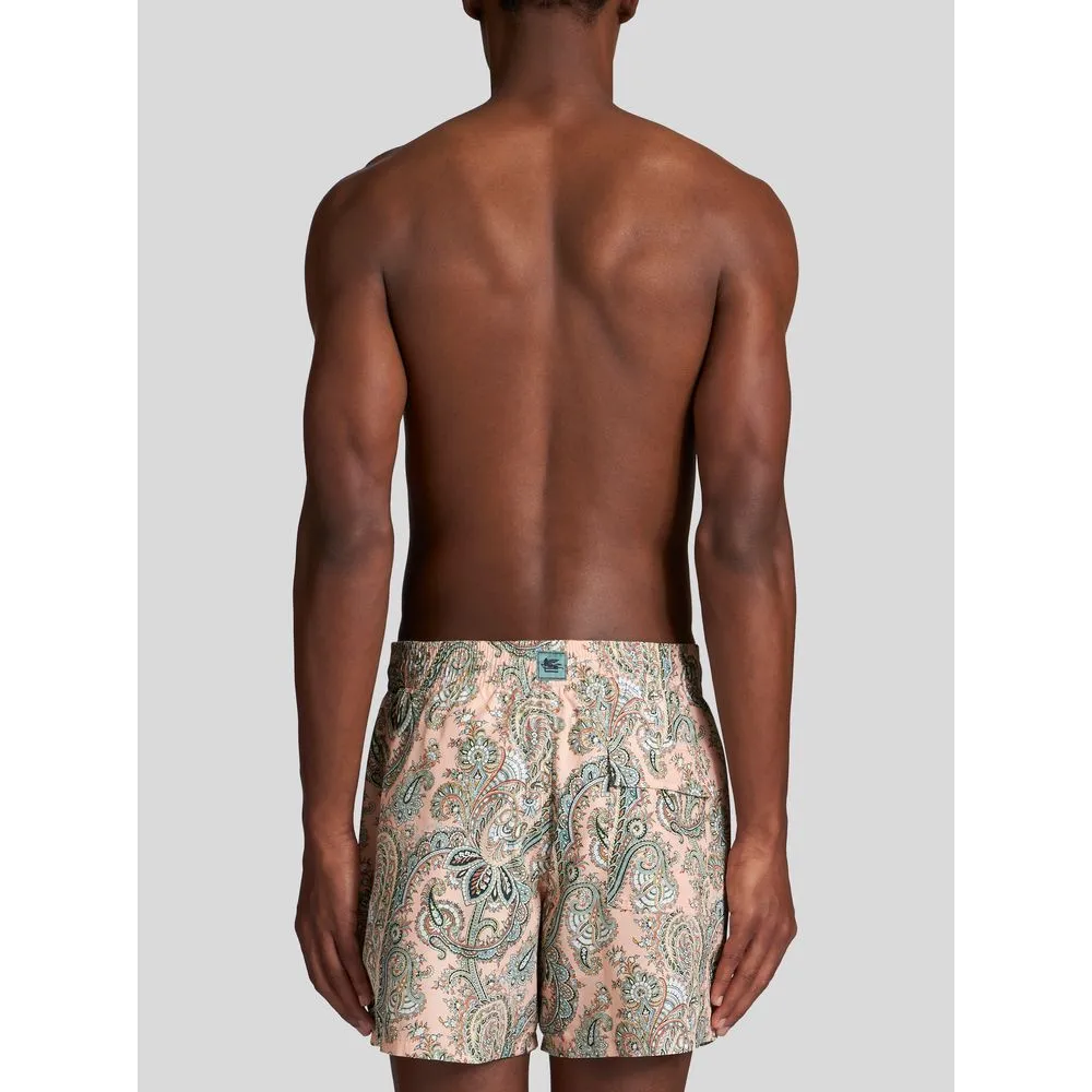 PAISLEY PRINT SWIM SHORTS