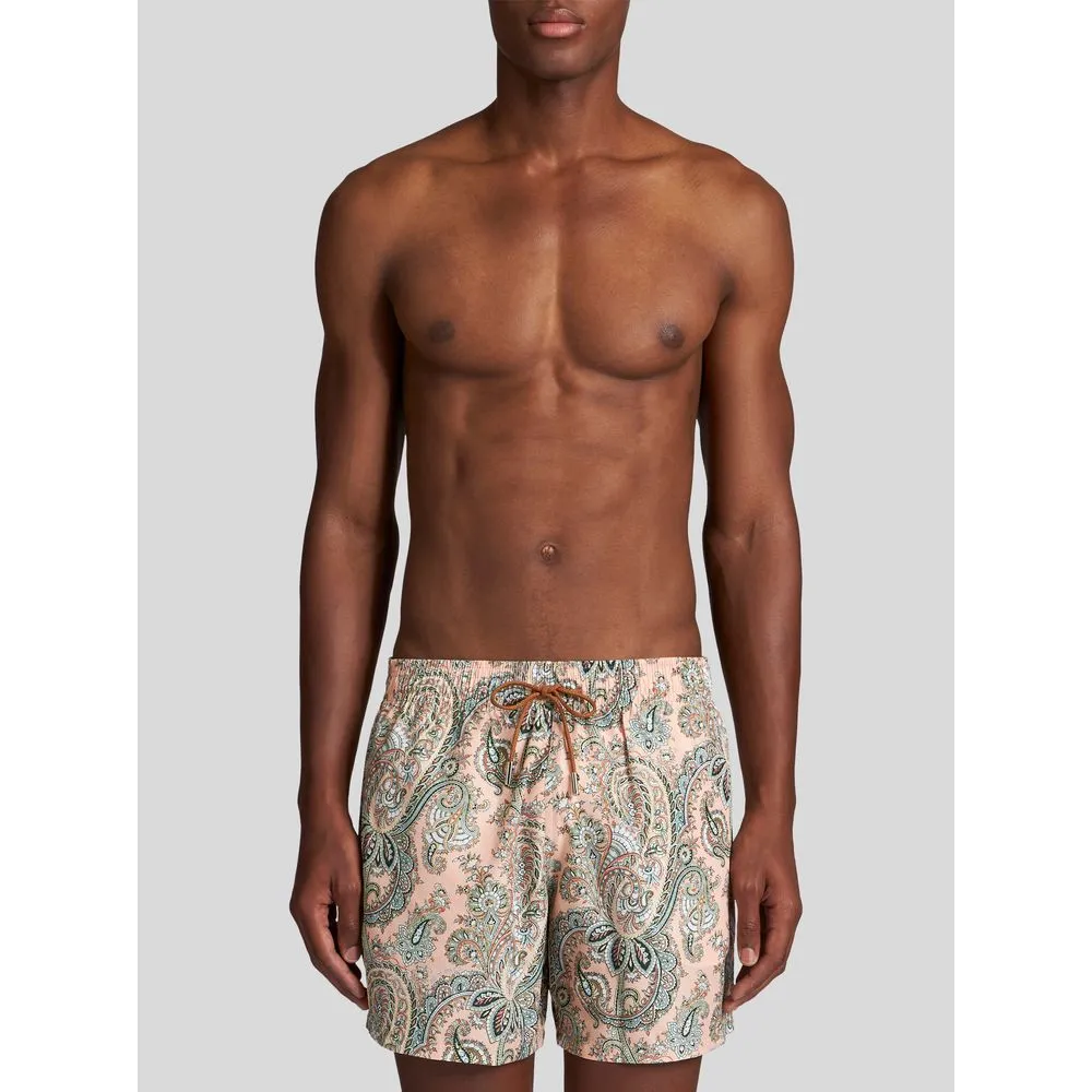 PAISLEY PRINT SWIM SHORTS