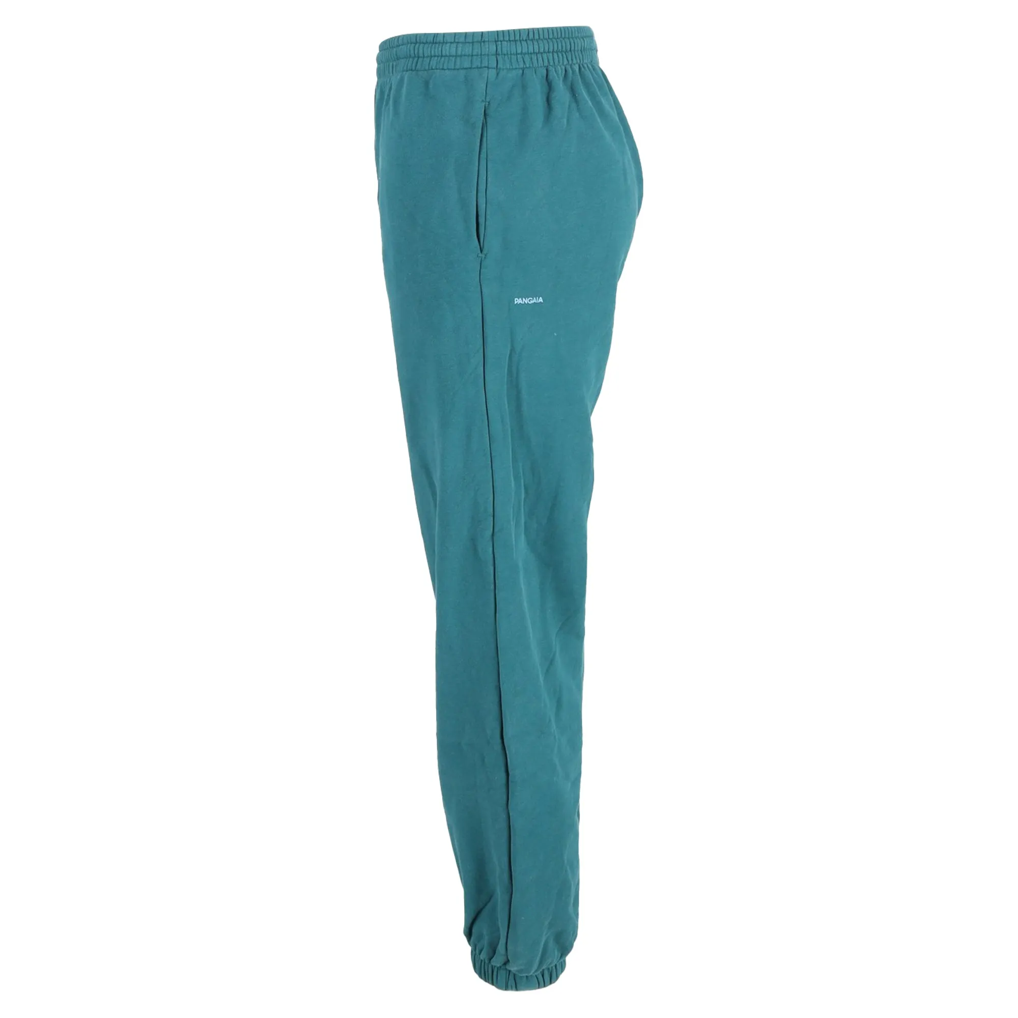 Pangaia 365 Heavyweight Track Pants in Blue Green Cotton