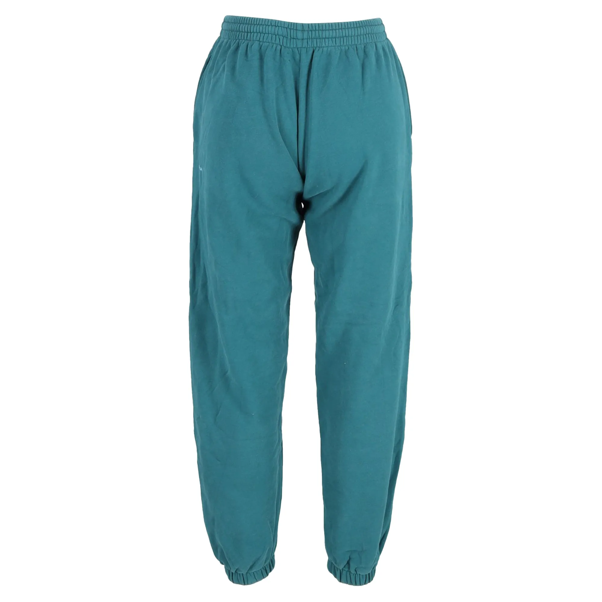 Pangaia 365 Heavyweight Track Pants in Blue Green Cotton