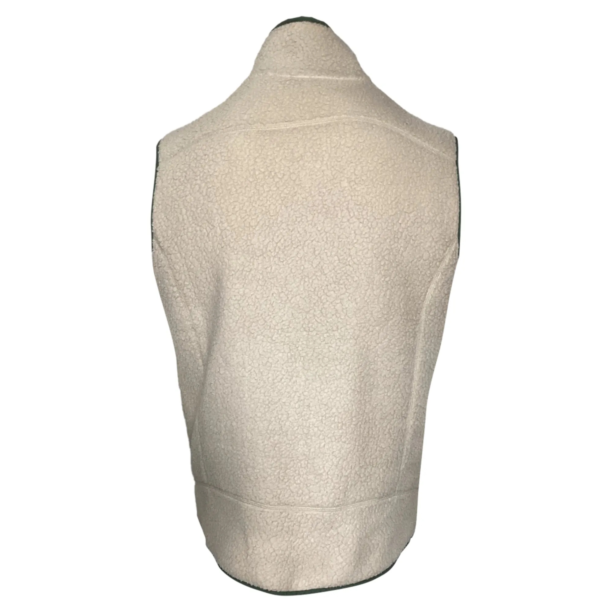 Patagonia Retro Pile Sheared Vest Jacket in Cream Polyester