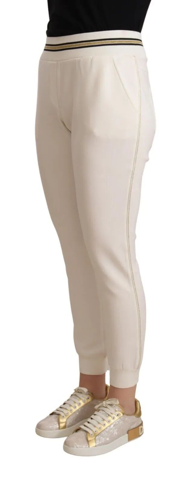 Patrizia Pepe Chic  Mid Waist Jogger Women's Pants