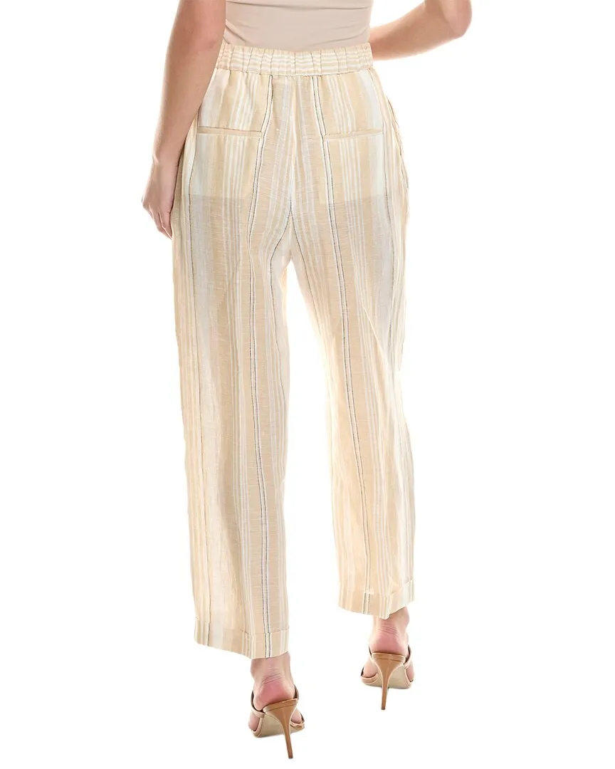 Peserico Pull-On Linen Pant