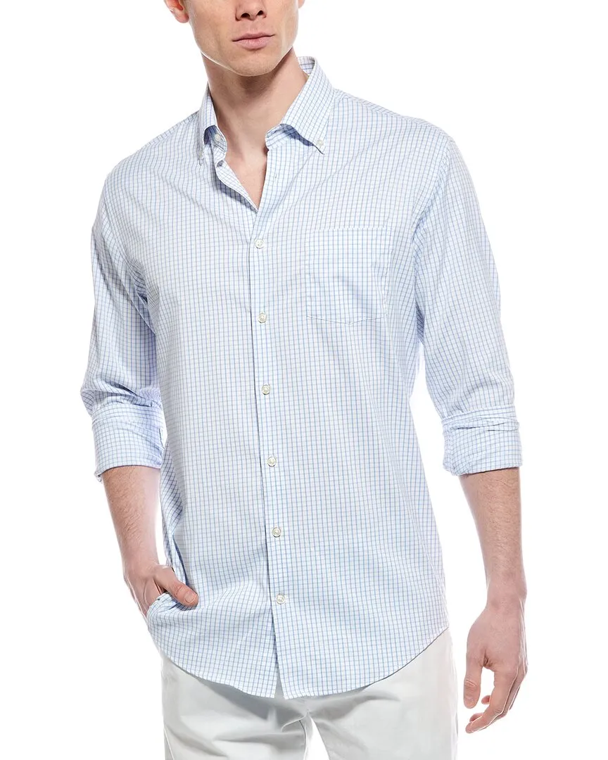 Peter Millar Hanford Performance Twill Sport Shirt