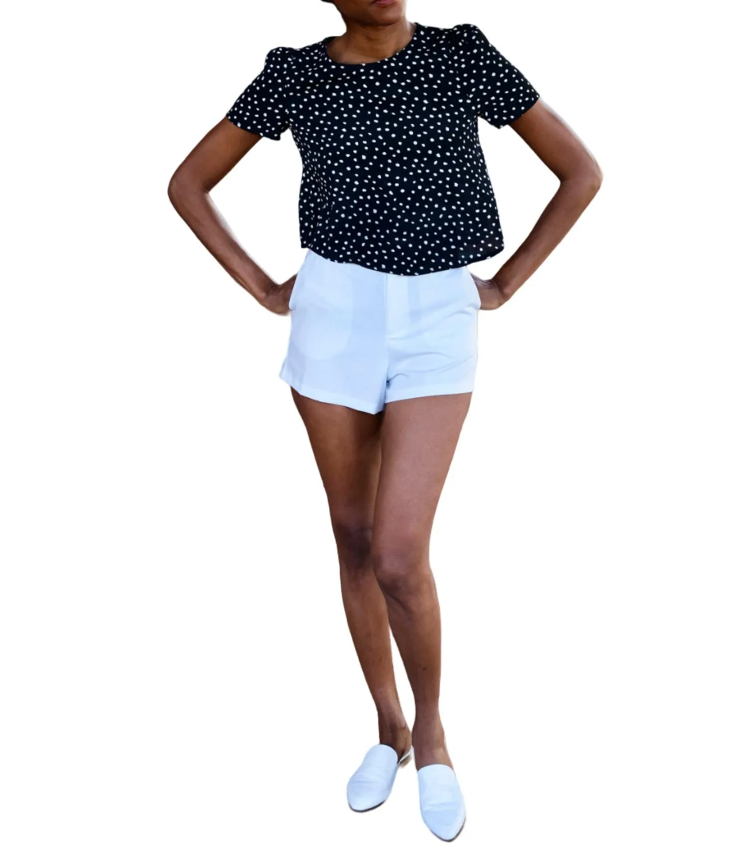 Polka Dot It Tees In Black