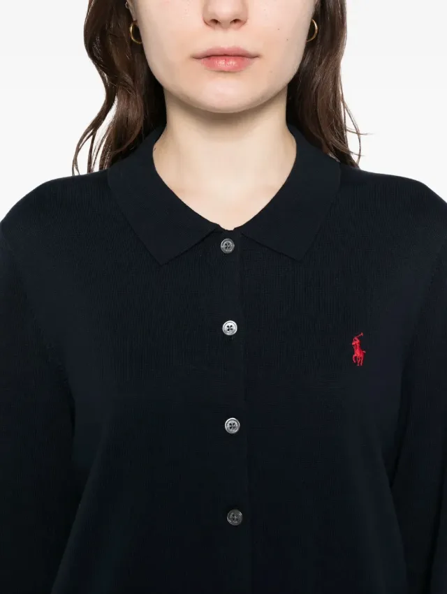 Polo Ralph Lauren cotton-blend polo cardigan