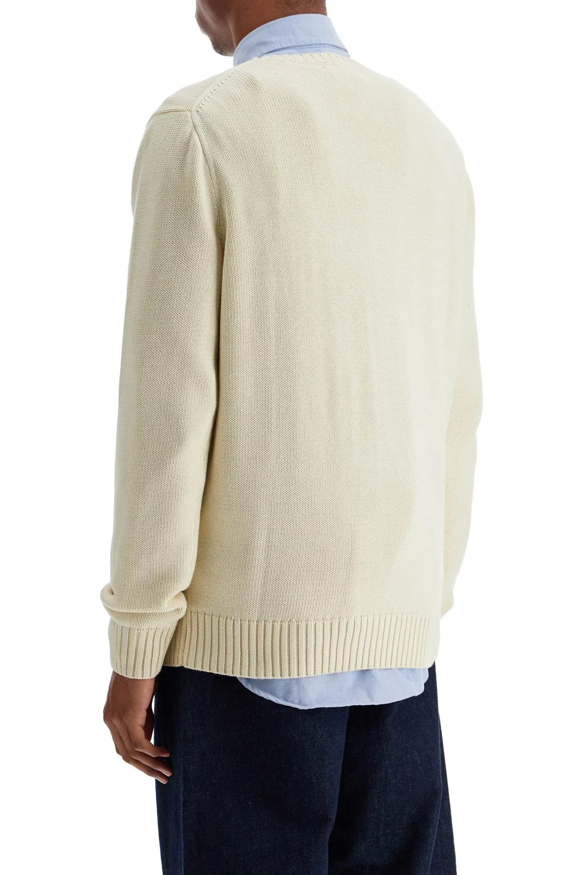 Polo Ralph Lauren Men's Cotton Sweater With Embroide Logo