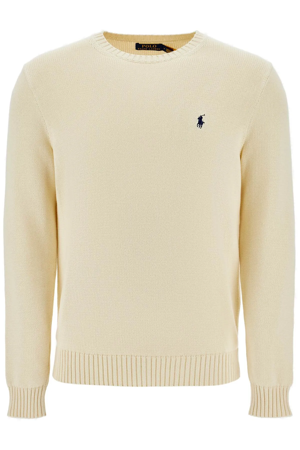 Polo Ralph Lauren Men's Cotton Sweater With Embroide Logo