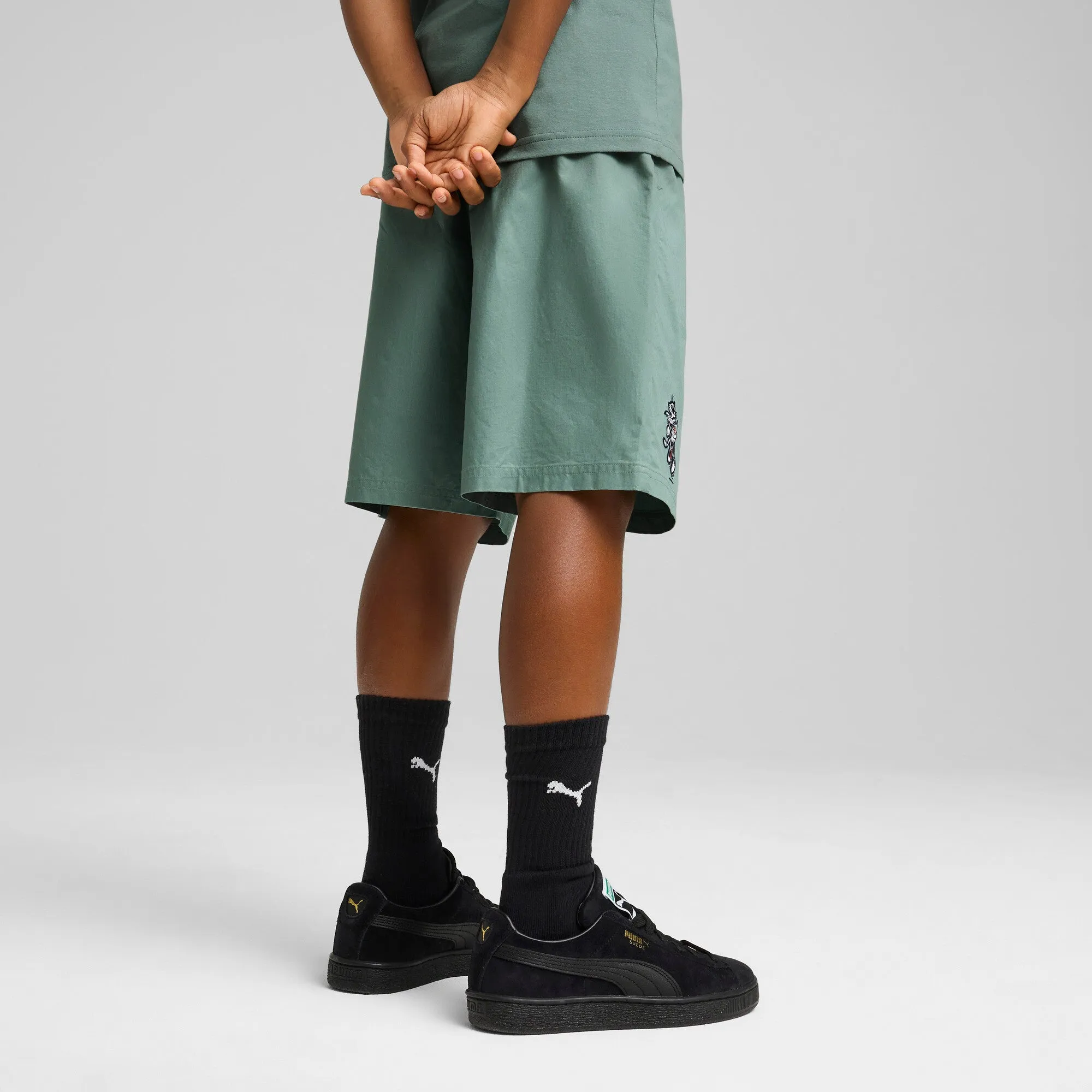 PUMA Big Kids' SUPER Woven Shorts