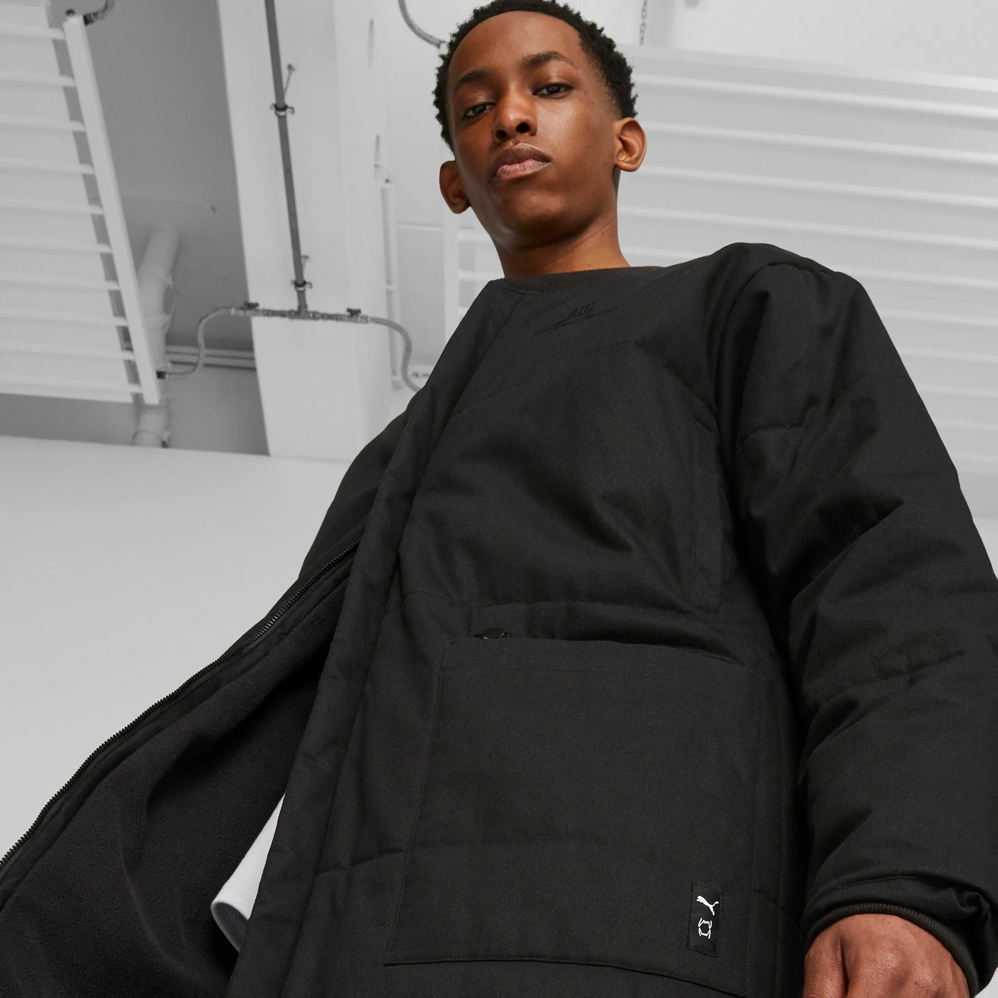 PUMA Men's ABOVE THE CLOUDS Basketball Kimono