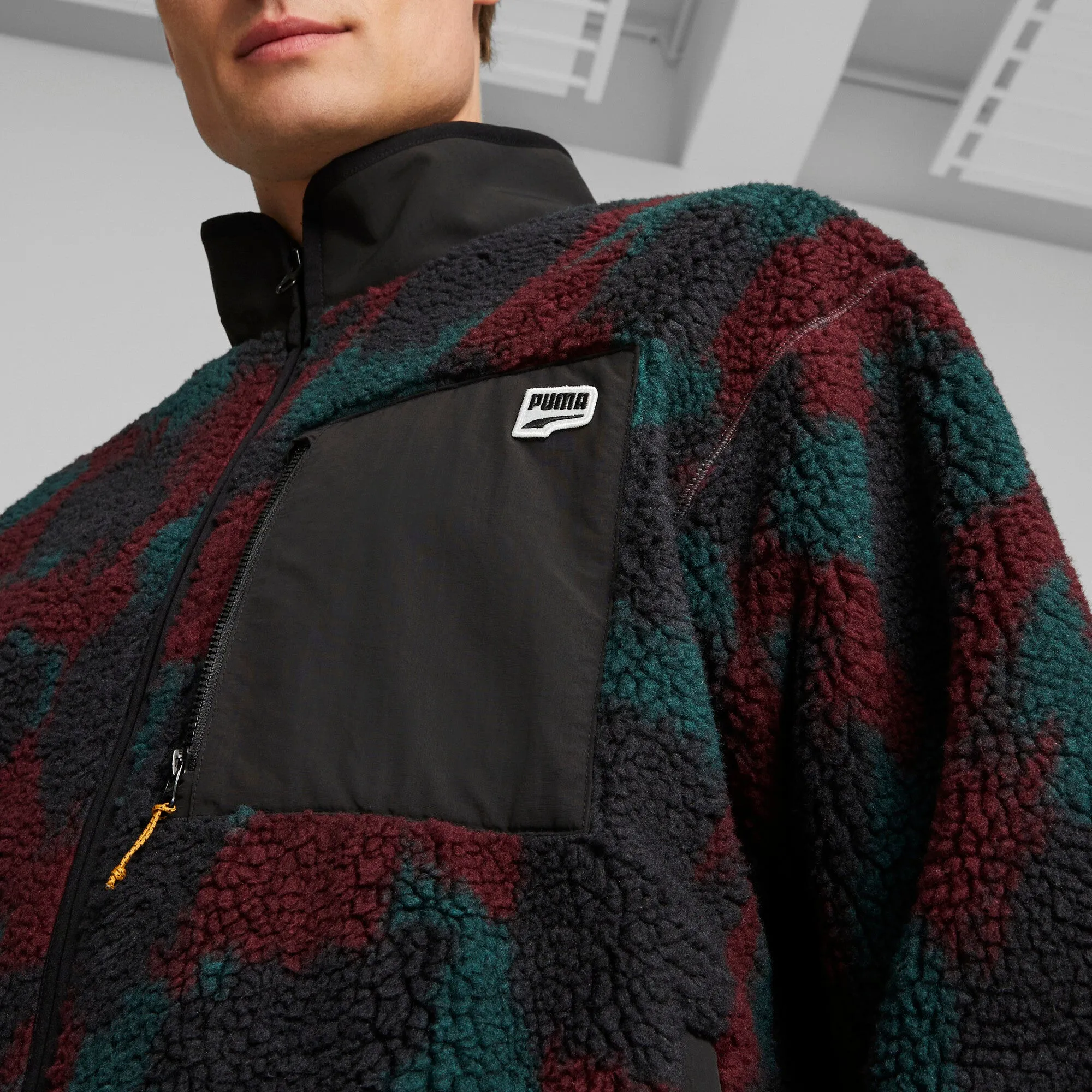PUMA Men's Downtown Sherpa Jacket
